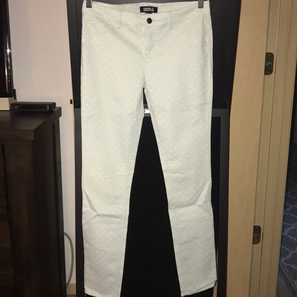 Forever 21 Polka Dot Pant
